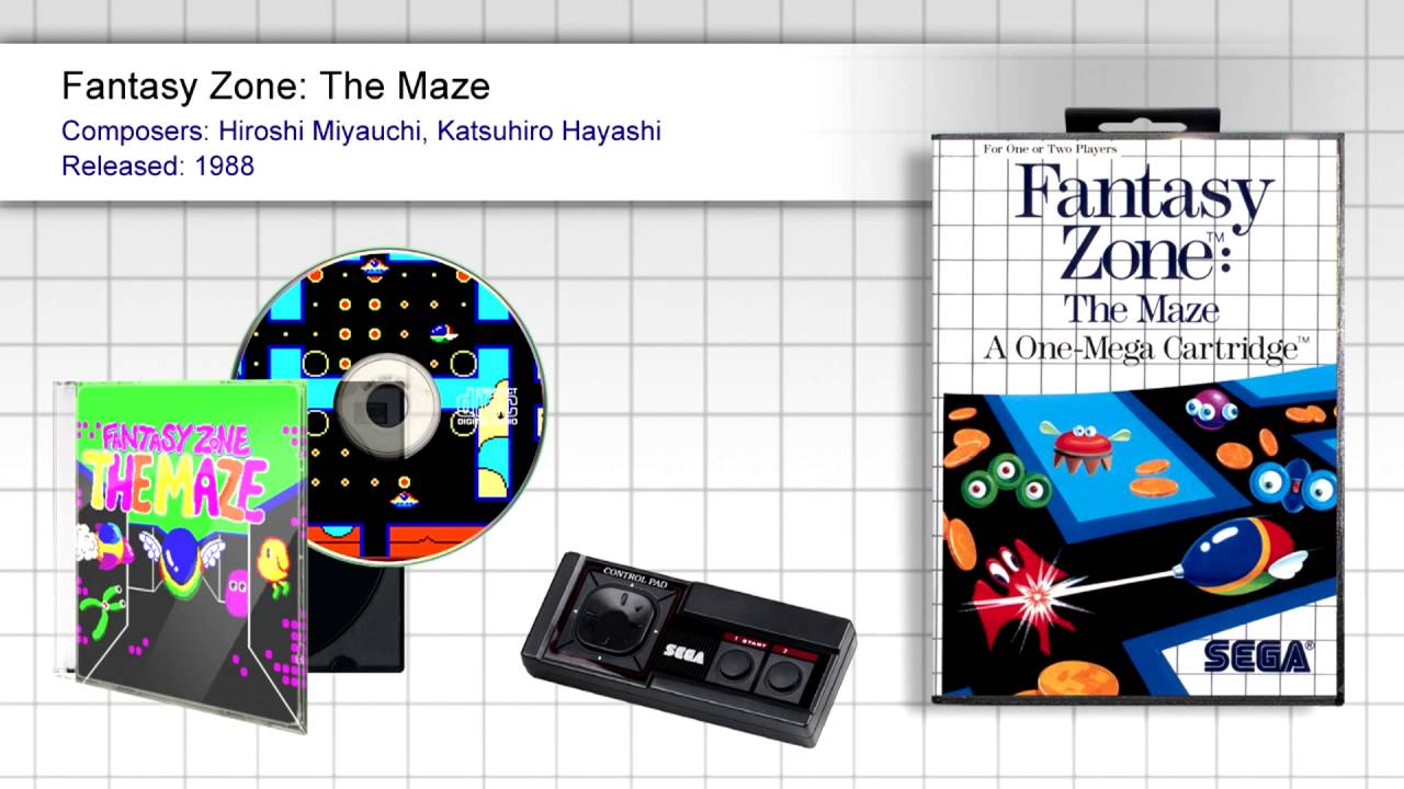 Fantasy Zone: The Maze (Full OST) - SMS