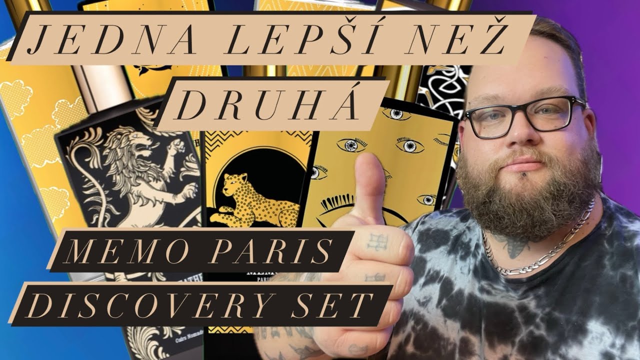 JEDNA LEPŠÍ NEŽ DRUHÁ!!! 🤔🤩 | MEMO PARIS DISCOVERY SET | UNBOXING |