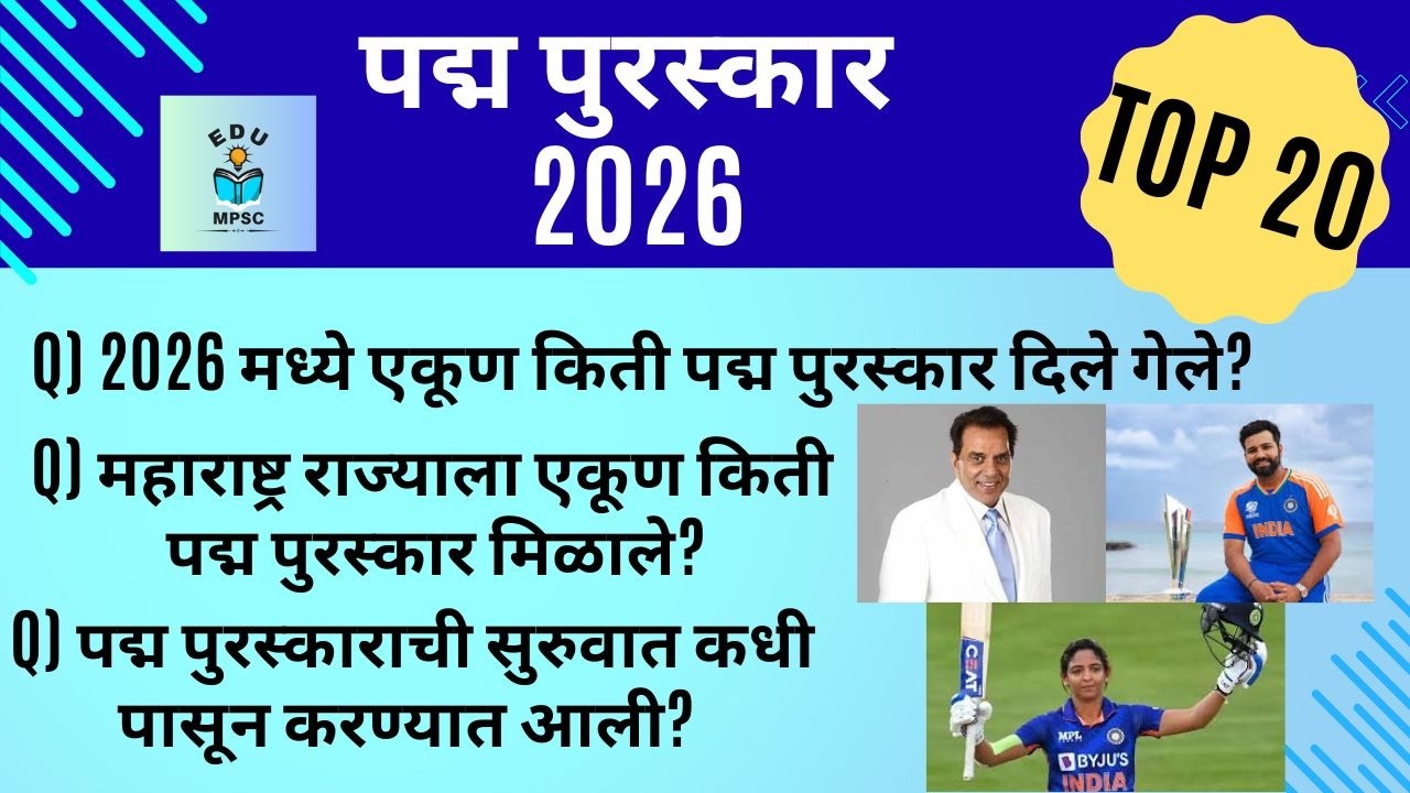 Padma Awards 2026 🏅 | पद्म पुरस्कार 2026 | Padma Vibhushan, Bhushan & Shri | Current Affairs 2026
