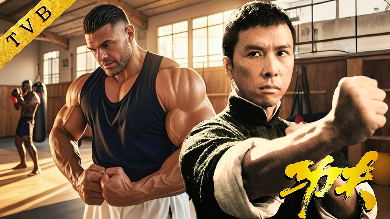 英國大力士挑戰甄子丹，沒想到被中國功夫一招打殘！ ⚔️ Kung Fu 丨#精武門 #甄子丹 #萬綺雯 #林志豪 #高雄