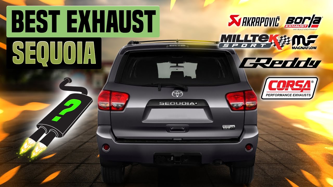 Toyota Sequoia Exhaust Sound 🔥 Upgrade,Borla,Magnaflow,Corsa,Review,Mods,Gibson,Stock,System+