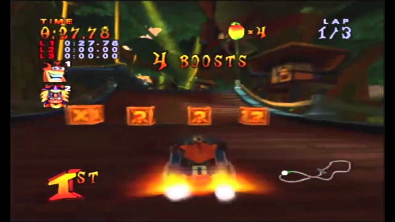 Crash Nitro Kart Boss # 1: Krunk