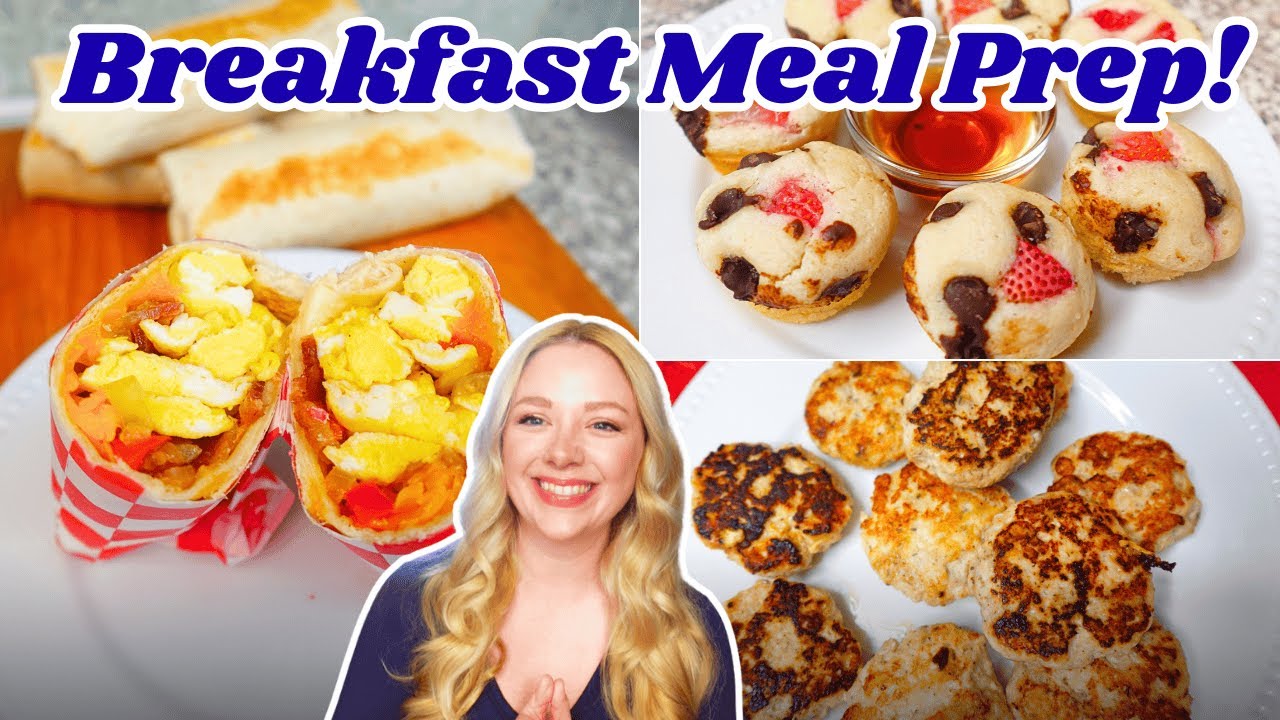 Breakfast Meal Prep for Easy Mornings (Freezer Friendly)