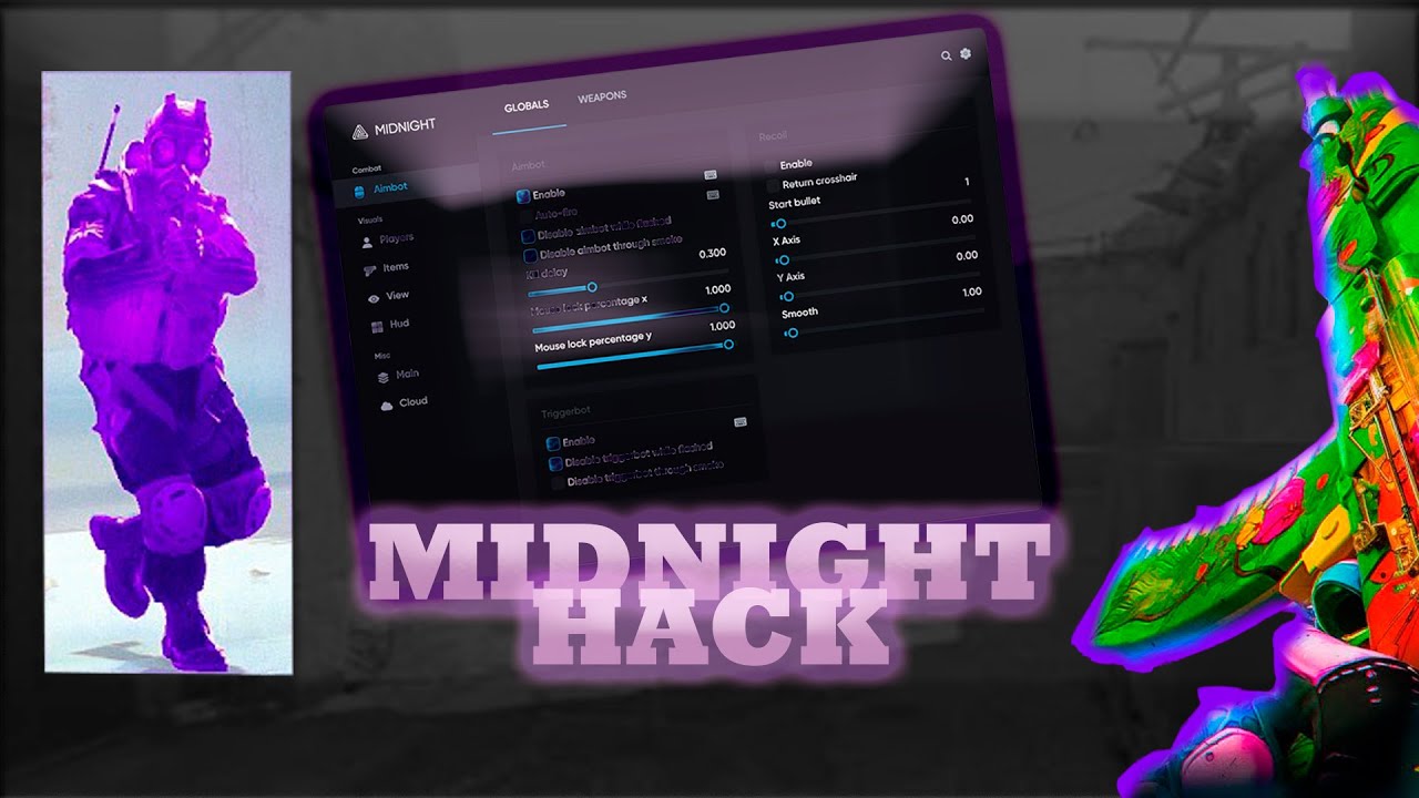 CS2 HACK 2025 💀⚡️ MIDNIGHT 🌙 FREE HACK 🔄 Tutorial🩸 CRACK ☠️