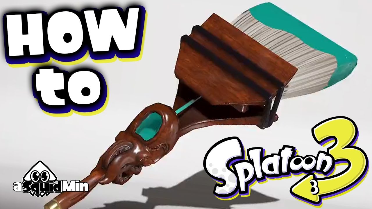 Как использовать OctoBrush | Руководство по Splatoon 3 от @KingMakerHammer