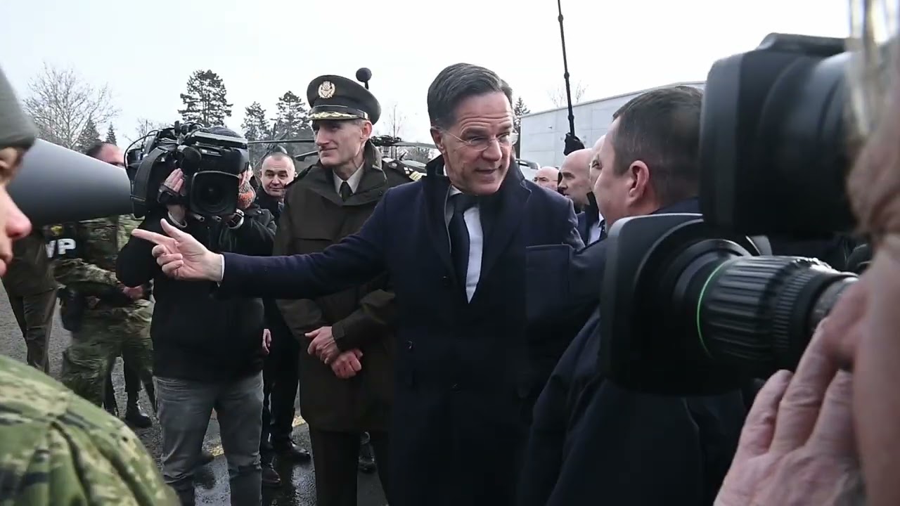 Glavni tajnik NATO-a Mark Rutte posjetio 91. zrakoplovnu bazu HRZ i PZO-a na Plesu