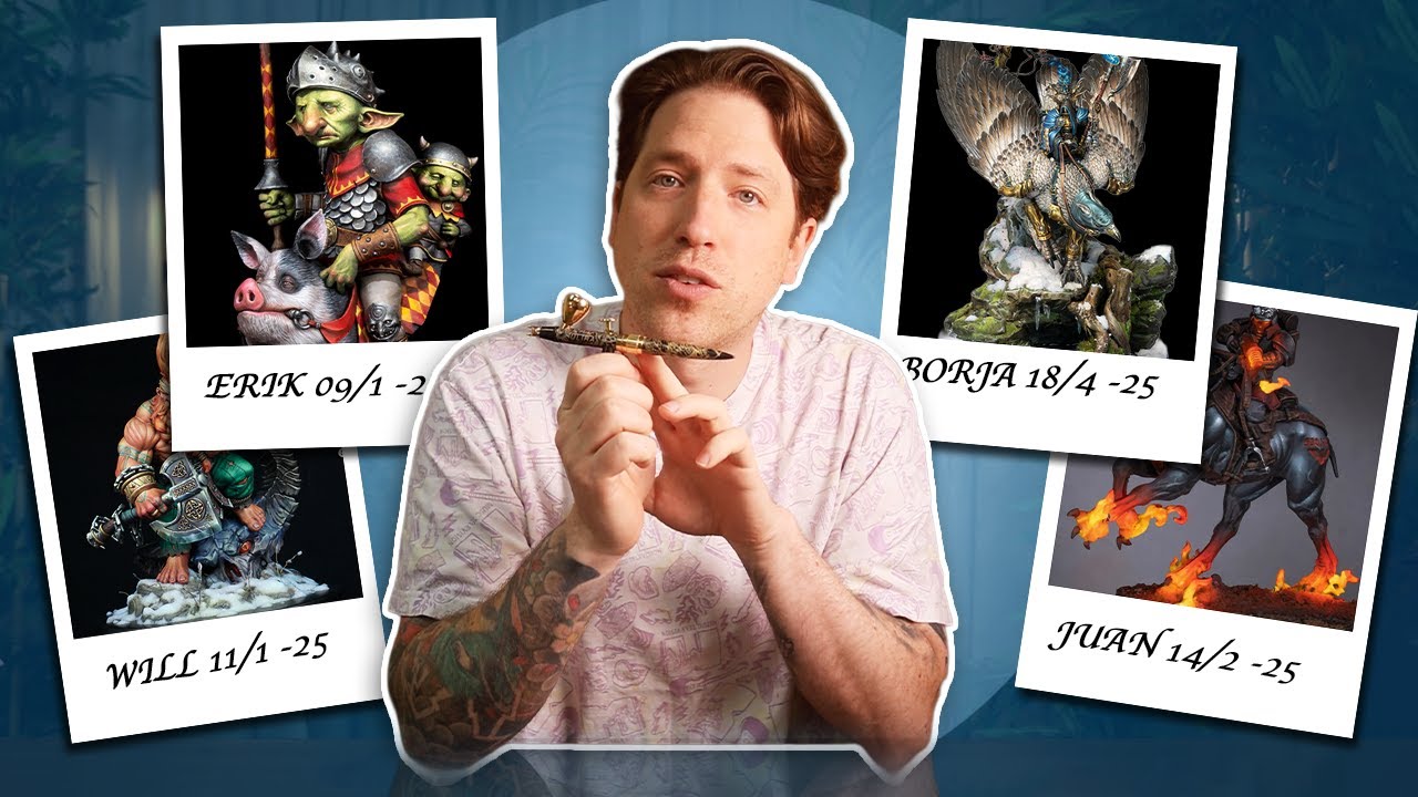 Worlds best miniature painters share their airbrush SECRETS!