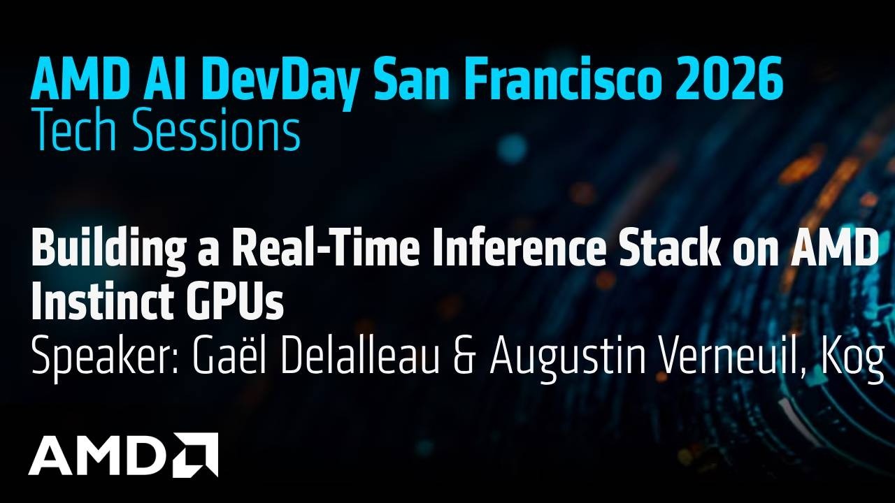 Building a Real-Time Inference Stack on AMD Instinct GPUs