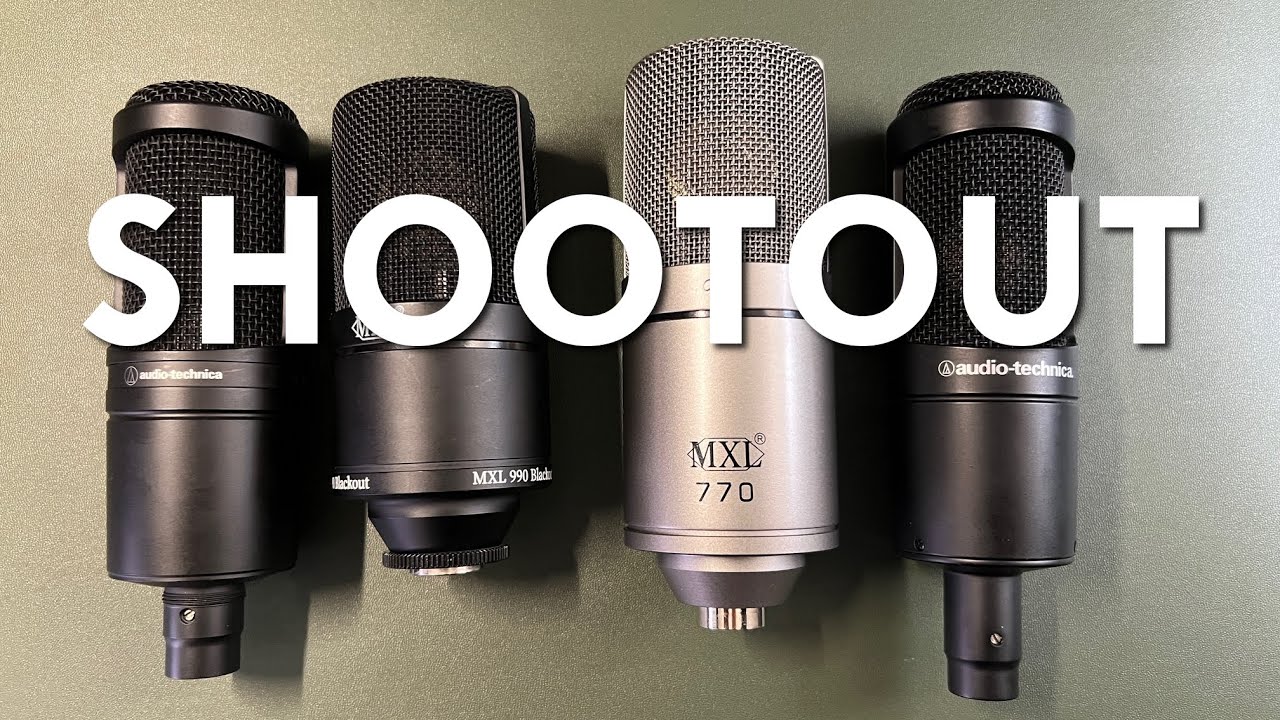 MXL 990  - Budget mic shootout