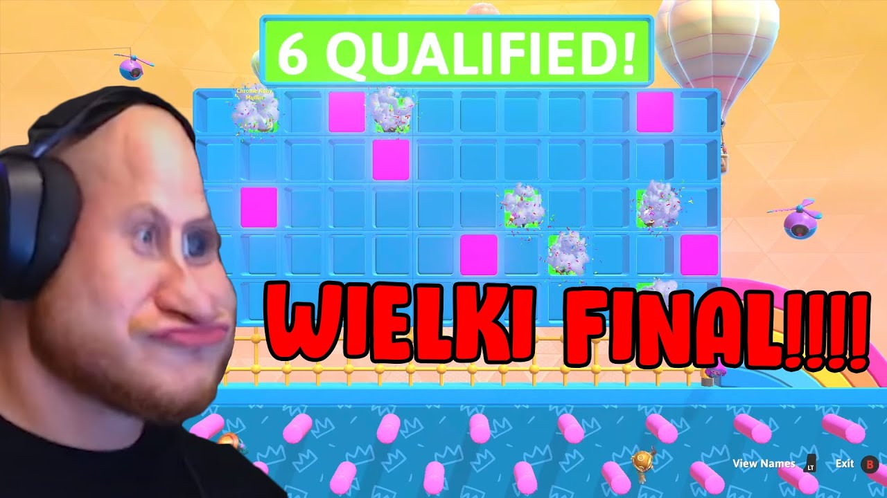 PAPCIO PLATINI FALL GUYS WIELKI FINAŁ!!!
