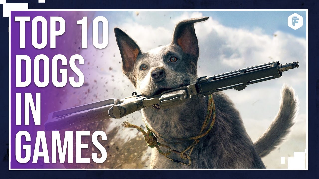 Топ-10 собак в видеоиграх! 🐶🎮 Лапы вверх в поддержку этих щенков!
