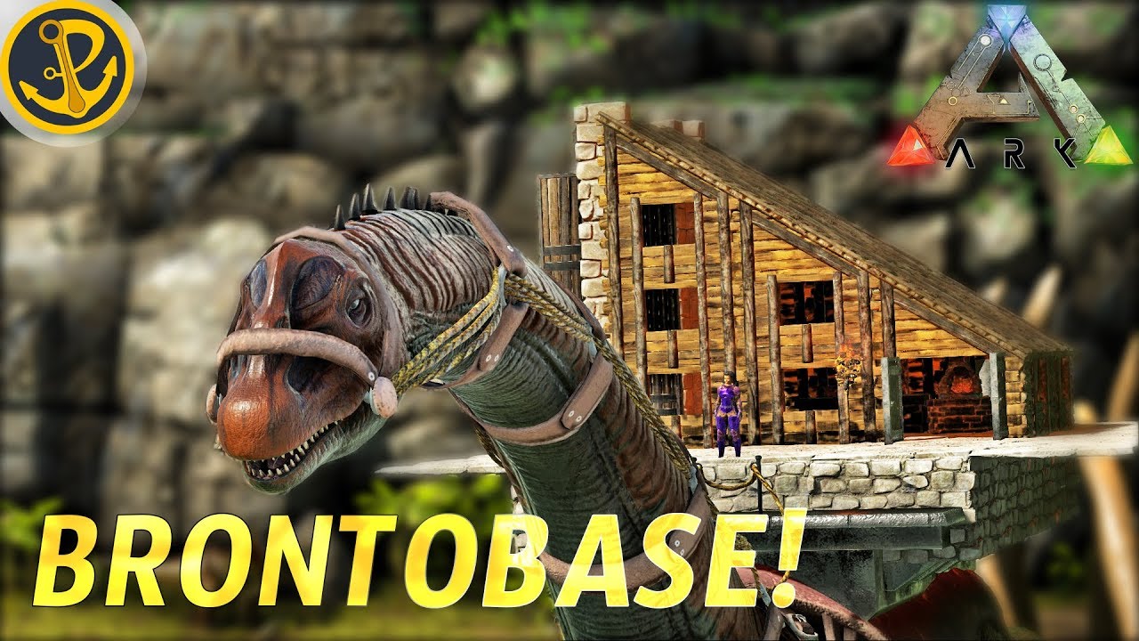 ARK: Peach Plays Ragnarok - EPIC BRONTO PLATFORM SADDLE BASE! E20