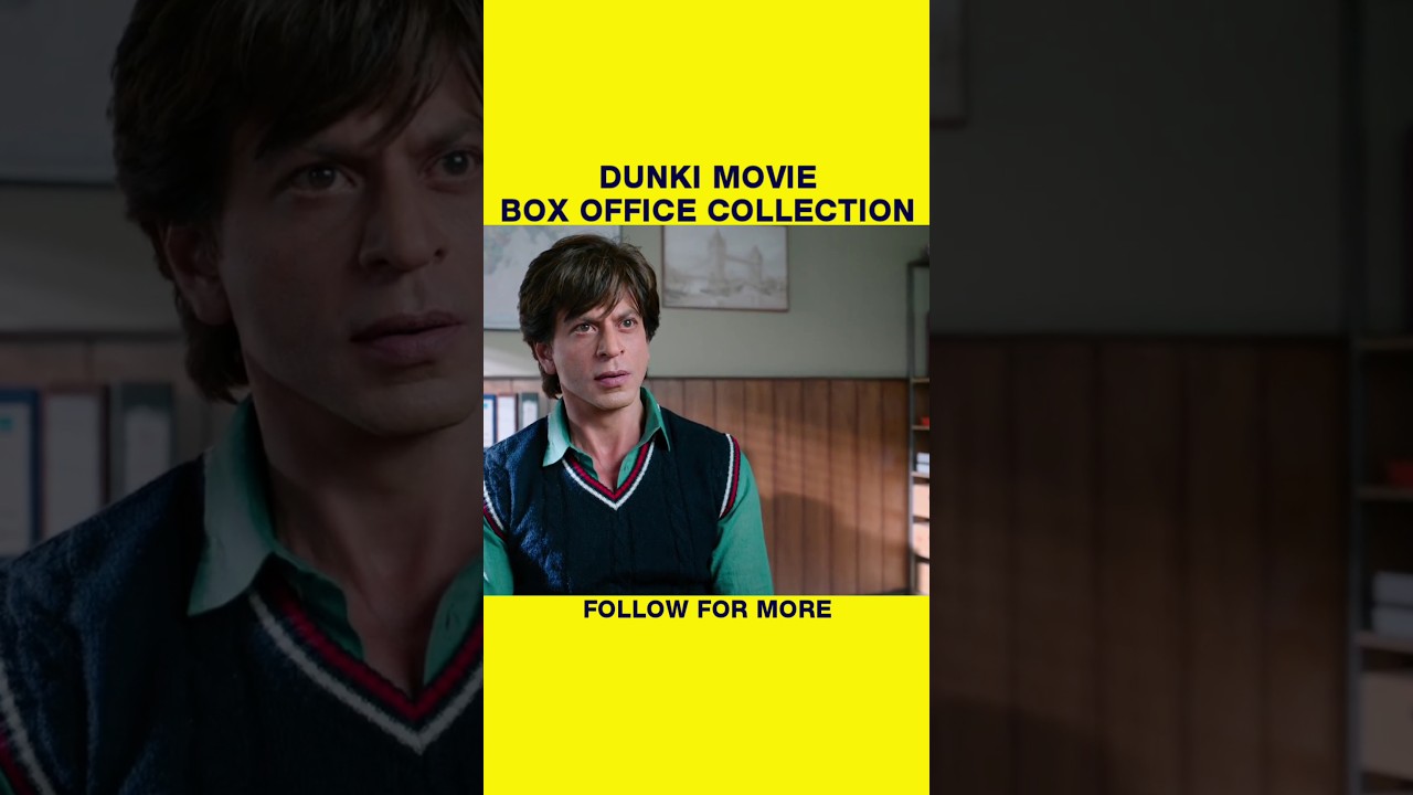 Dunki box office collection, Dunki 9 day collection, #shahrukh #dunki