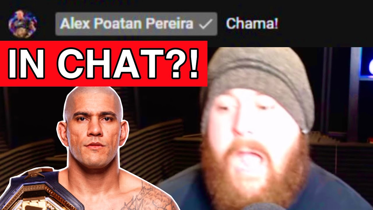 The MMA Guru REACTS To Alex Pereira JOINING HIS STREAM CHAT?! CHAMA? + Reads Old Pimblett Tweets!