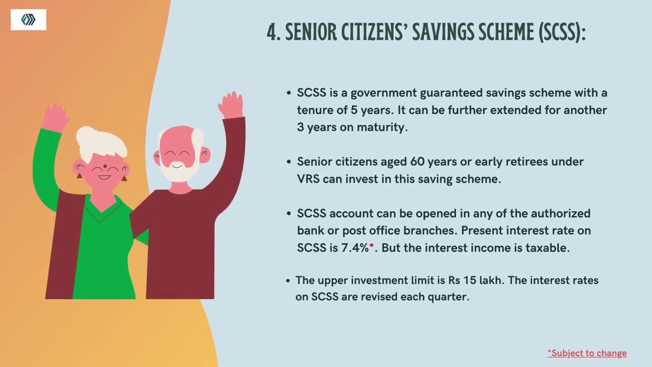 Safe Investing Options For Senior Citizens/Retirees In India