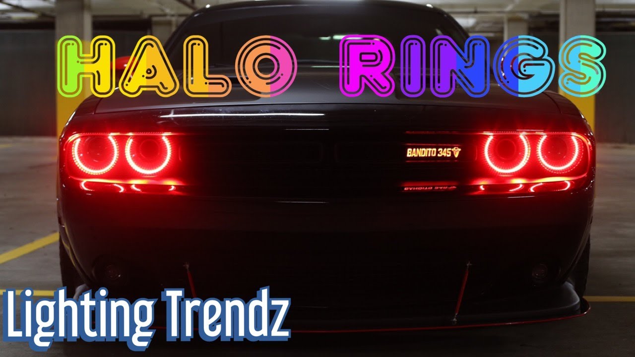 Lighting Trendz Dodge Challenger Halo Rings Review