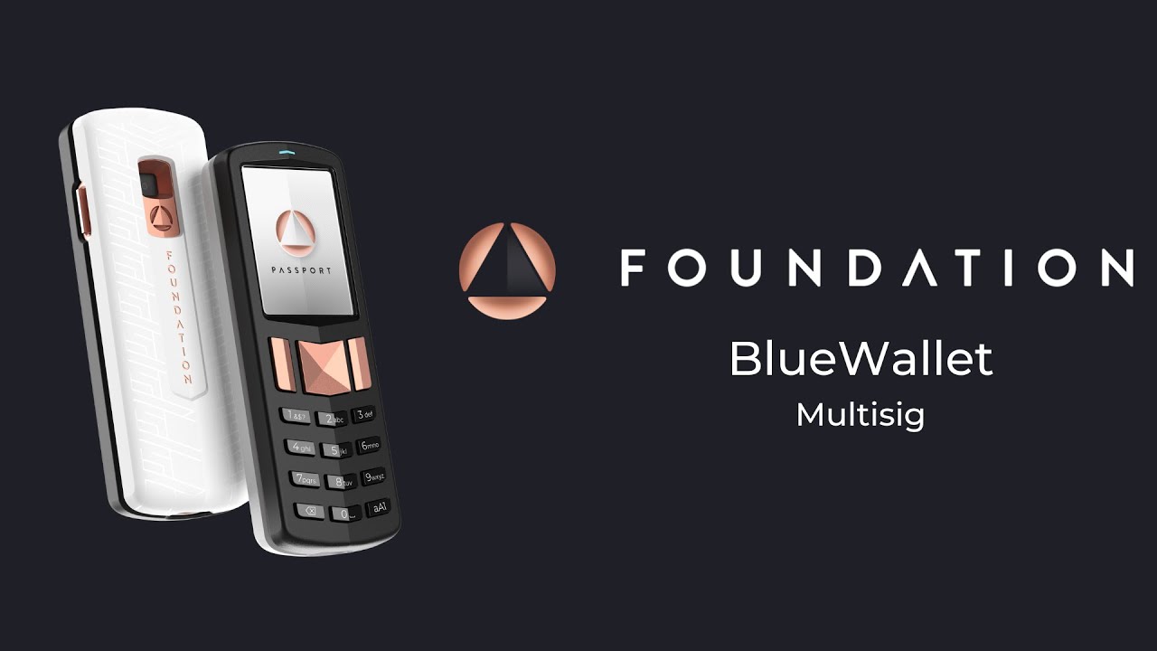 Using Passport Hardware Wallet With BlueWallet - Multisig