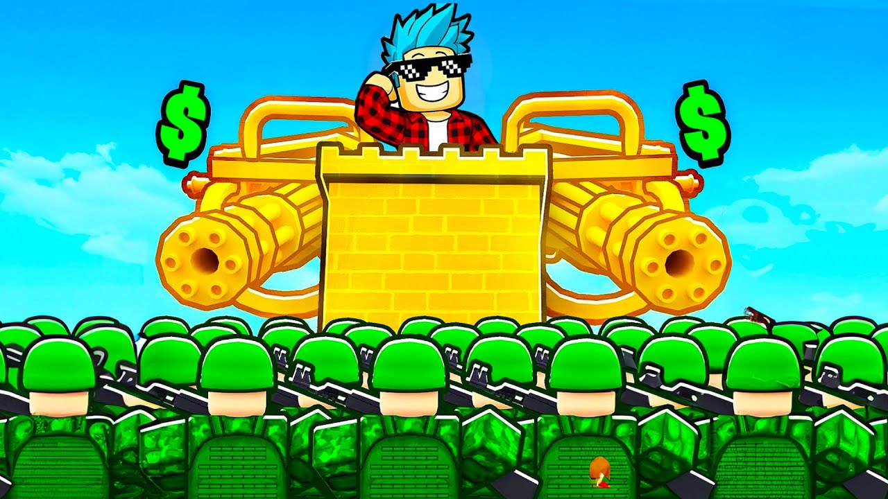 Потратили 9 223 824 доллара на САМУЮ СИЛЬНУЮ БАШНЮ в Roblox Tower Defense