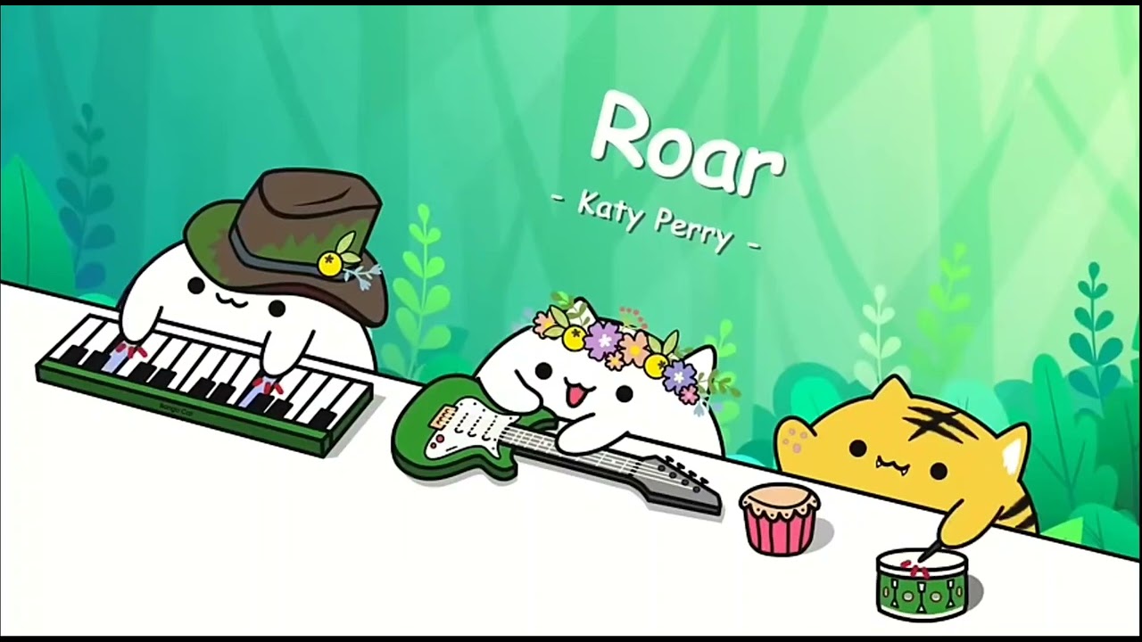 bongo cat cancion roar - katy perry-