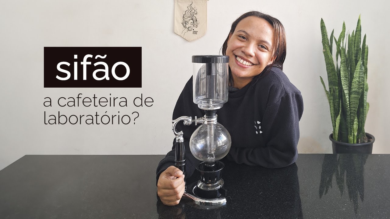 Café com o Sifão: Um Espetáculo Visual e Sensorial