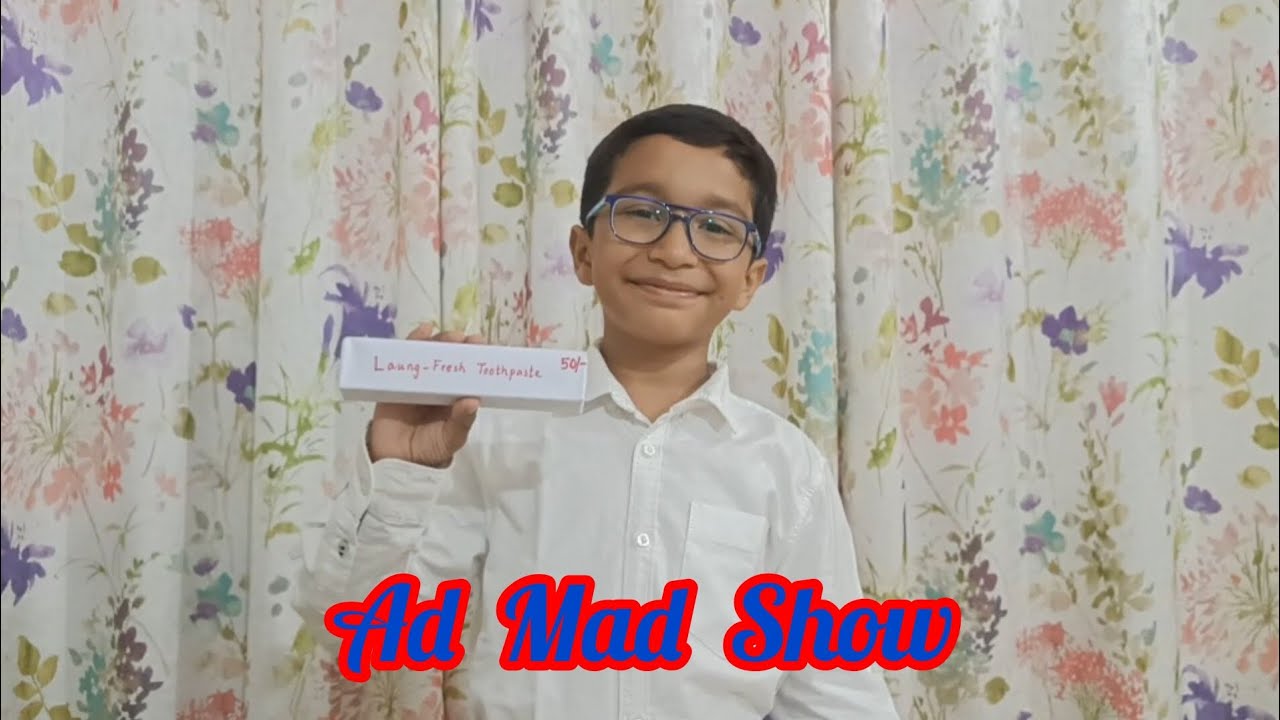 Advertisement on toothpaste || Ad Mad Show ||
