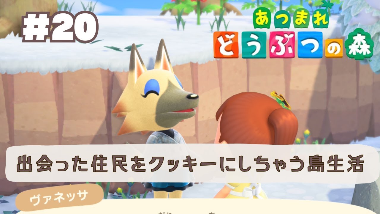 【あつ森】狼との暮らしを満喫したいね