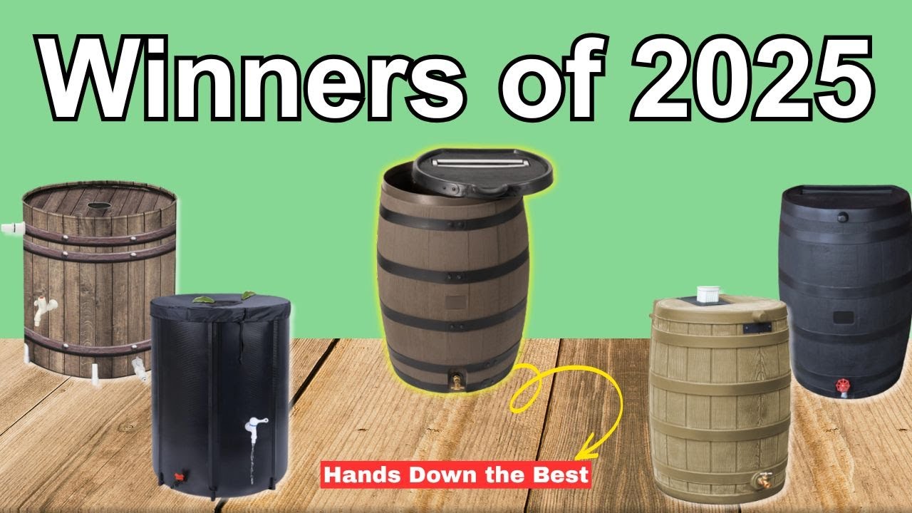 5 Best Rain Barrels- Winners of 2025