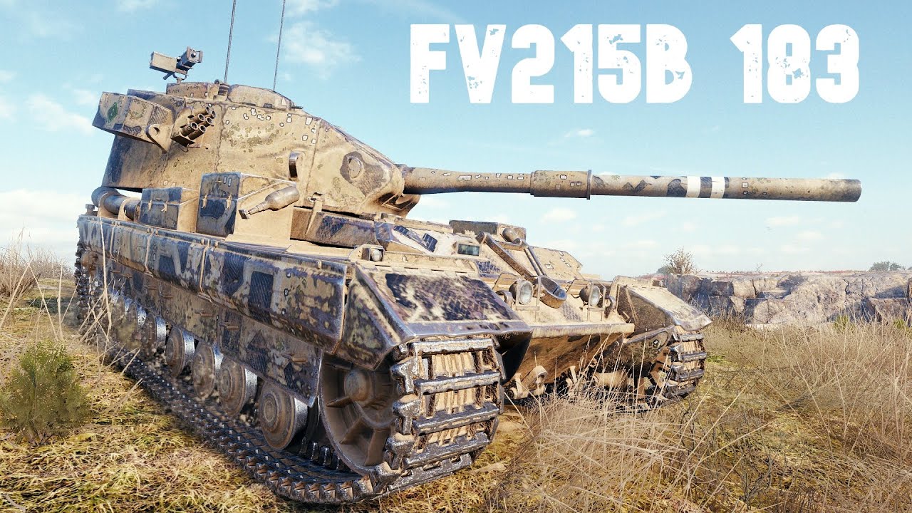 World of Tanks FV215b (183) - 3 Kills 11,6K Damage.