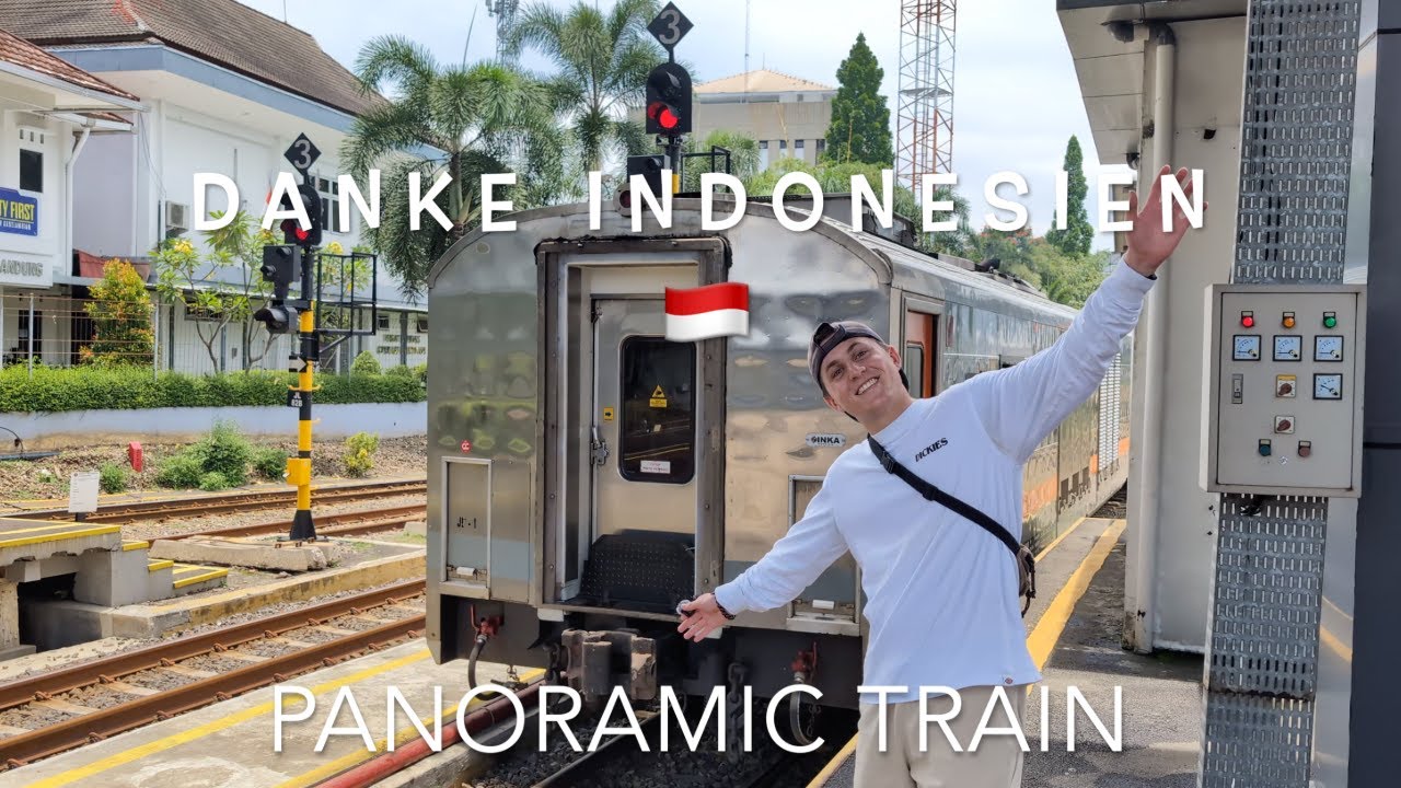Luxus PANORAMAZUG in Indonesien🇮🇩 Jakarta nach Bandung🇮🇩🚆
