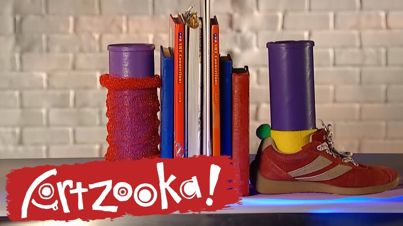 Let's Make Book Ends! | FULL EPISODE | Artzooka! | Scholastic STEAM