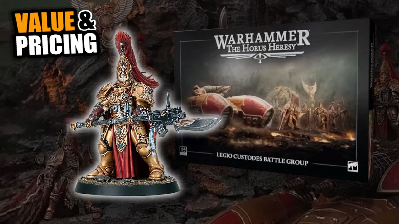 Новый набор Legio Custodes Battle Group: обзор и цена #warhammer40k #gamesworkshop