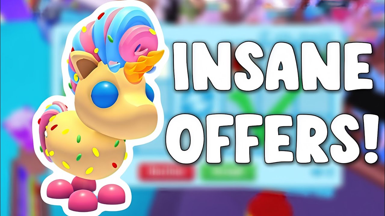 I TRADED AWAY OVER 20 CANDICORNS FOR INSANE OVERPAYS IN ADOPT ME!