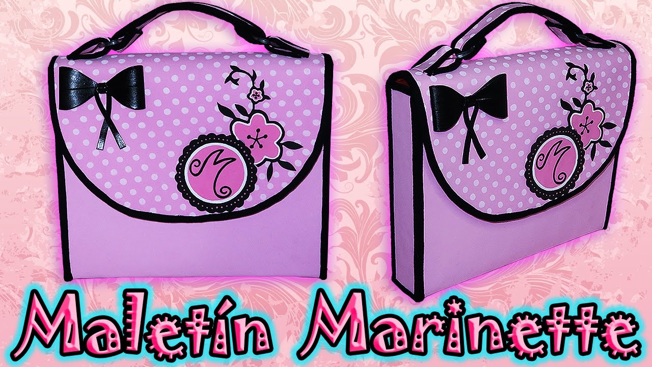 ♥ Tutorial: Maletín o Mochila de Marinette [Miraculous Ladybug] ♥