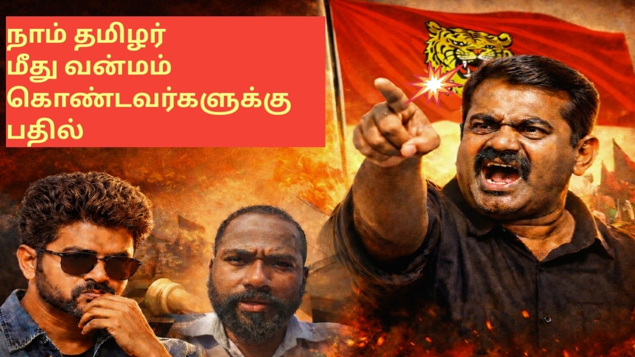 விஜய்க்கு எதிராக பேசும் நாம் தமிழர் அதனால் திமுக Bteam அப்படியா?