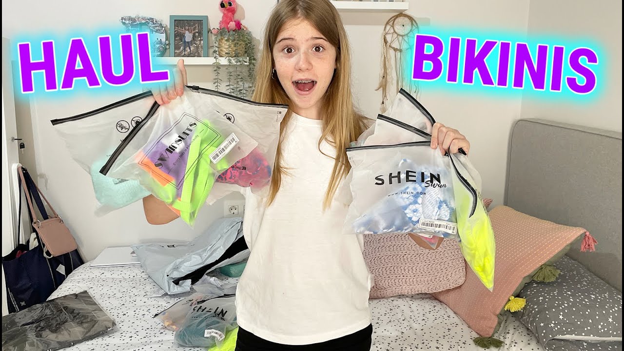 HAUL BIKINIS SHEIN ABRIENDO MILES DE BIKINIS DE SHEIN DANIELA GO
