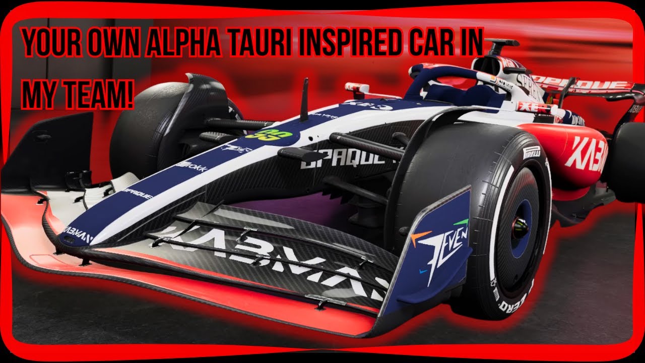 F1 25 - Alpha Tauri Inspiration Livery