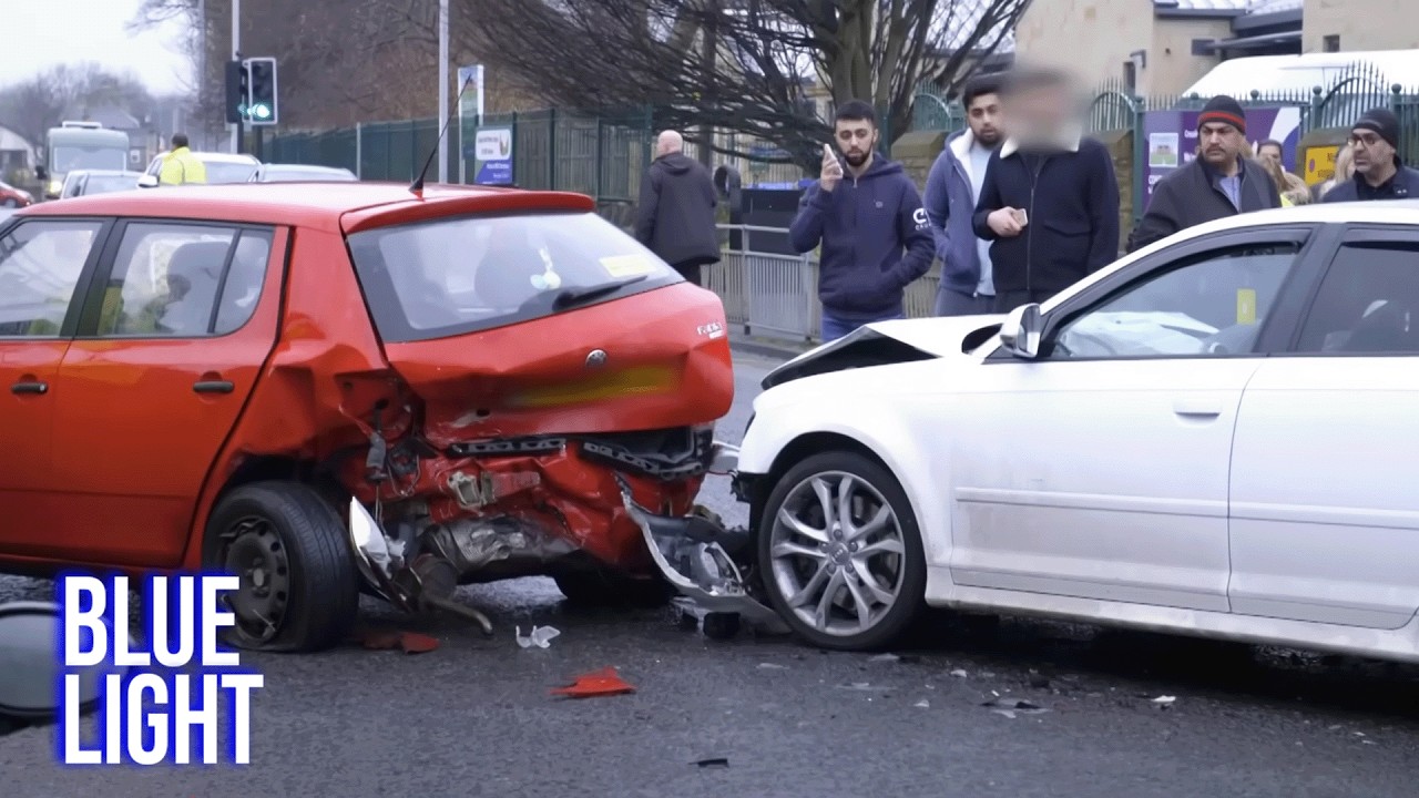 Audi Driver Hits Elderly Lady In Fatal Collision | All New Traffic Cops FULL EPISODE | Blue Light