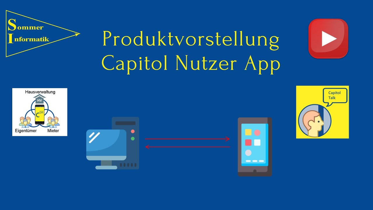 Produktpräsentation Capitol Talk - Nutzer App