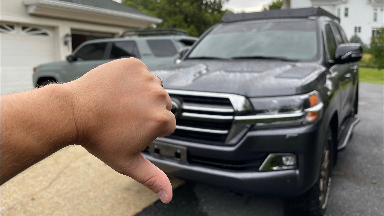 Window Tint… You get what you pay for. Toyota 4Runner TRD Pro and Land Cruiser TINT FAIL