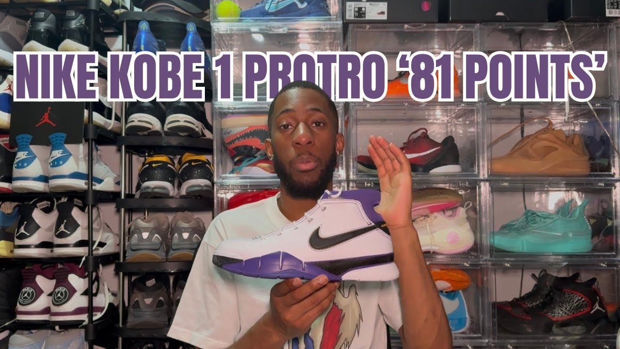 In Hand Look & Review - Nike Kobe 1 Protro ‘81 Points’