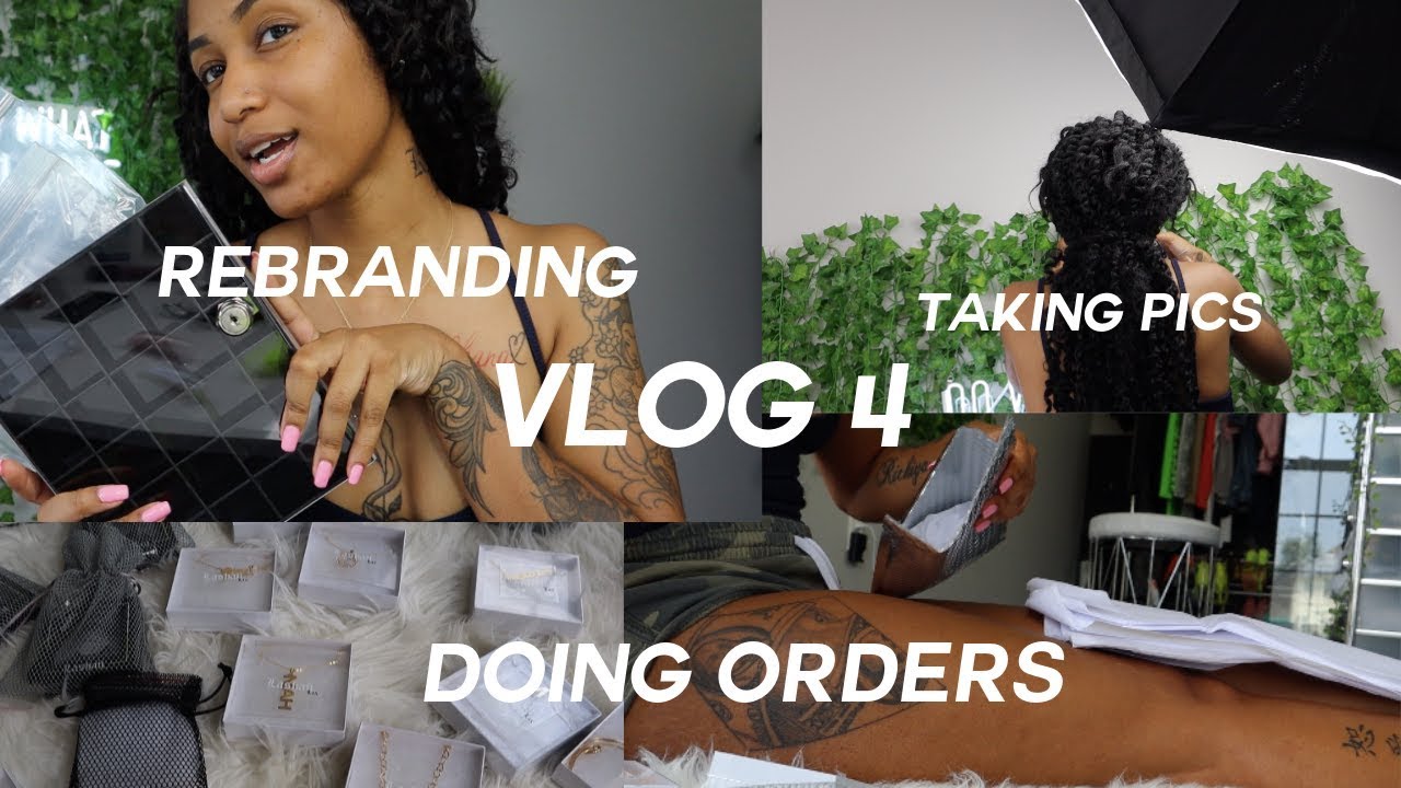 MY LIFE VLOG 4 | NEW ITEMS, REBRANDING, SHIPPING ORDERS| KY LASHAII