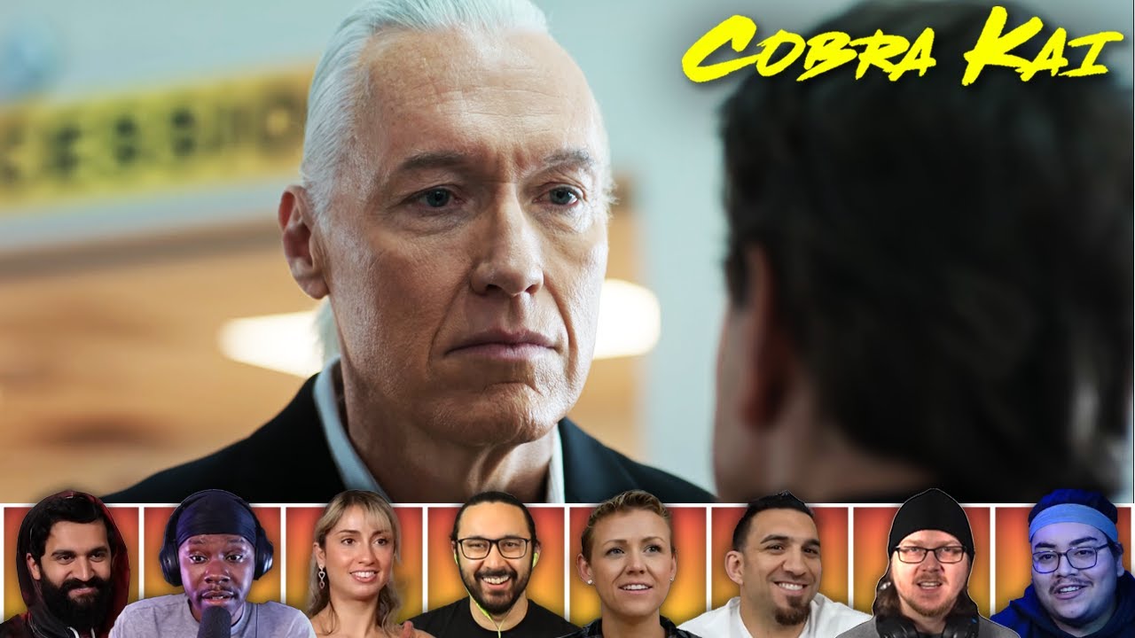 Reactors Reactions to DANIEL TELLS SILVER "COBRA KAI...NEVER DIES" | Cobra Kai 6x14 'Strike Last'