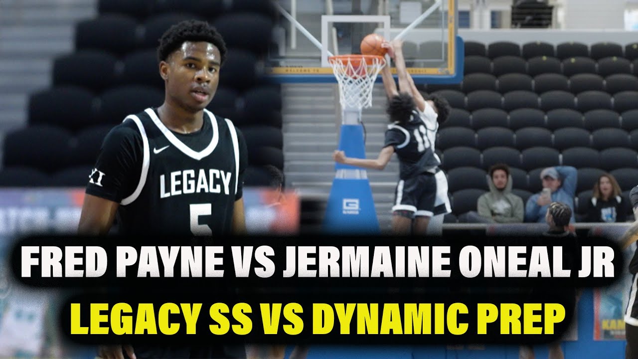 Fred Payne vs Jermaine Oneal Jr Legacy Sports Science vs Dynamic Prep The Circuit Matchup