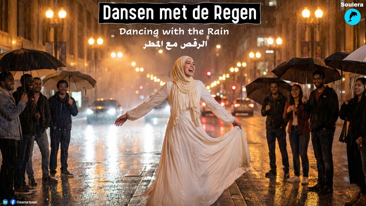 5- Dansen met de Regen (NL) | Taalina: Nederlands leren met AI-muziek | Osama Isaac