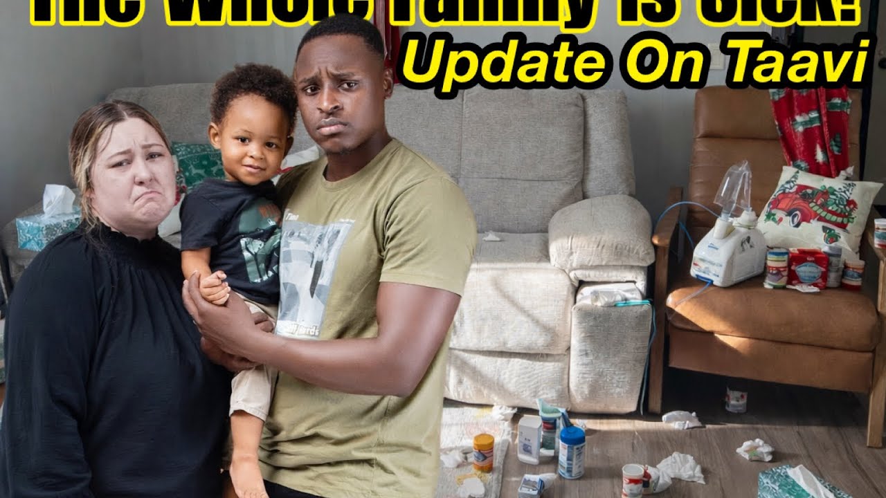 The Whole Family Is Sick! | Update On Taavi | Flu | illness 2026 | Vlog | DITL | The Bichanga Family