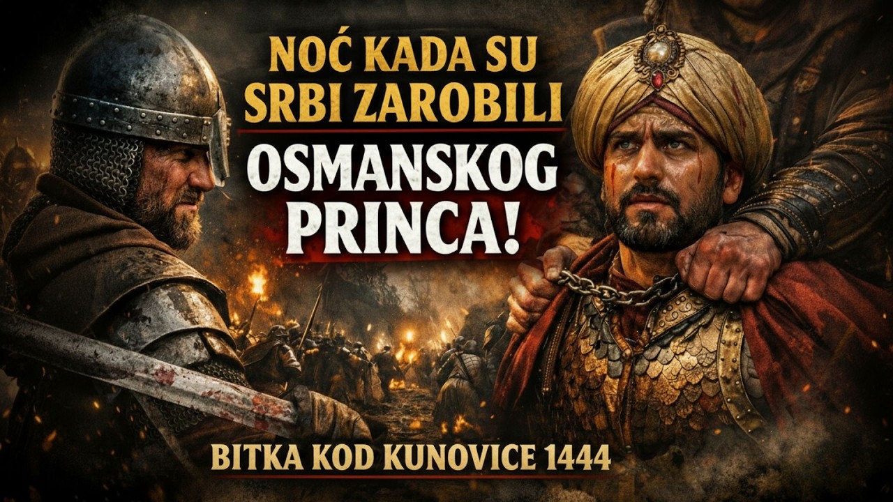 NOĆ KADA SU SRBI ZAROBILI OSMANSKOG PRINCA – Bitka kod Kunovice 1444