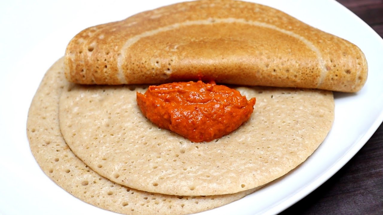 New method of making breakfast without any flours or soda - Soft Spongy breakfast with chutney