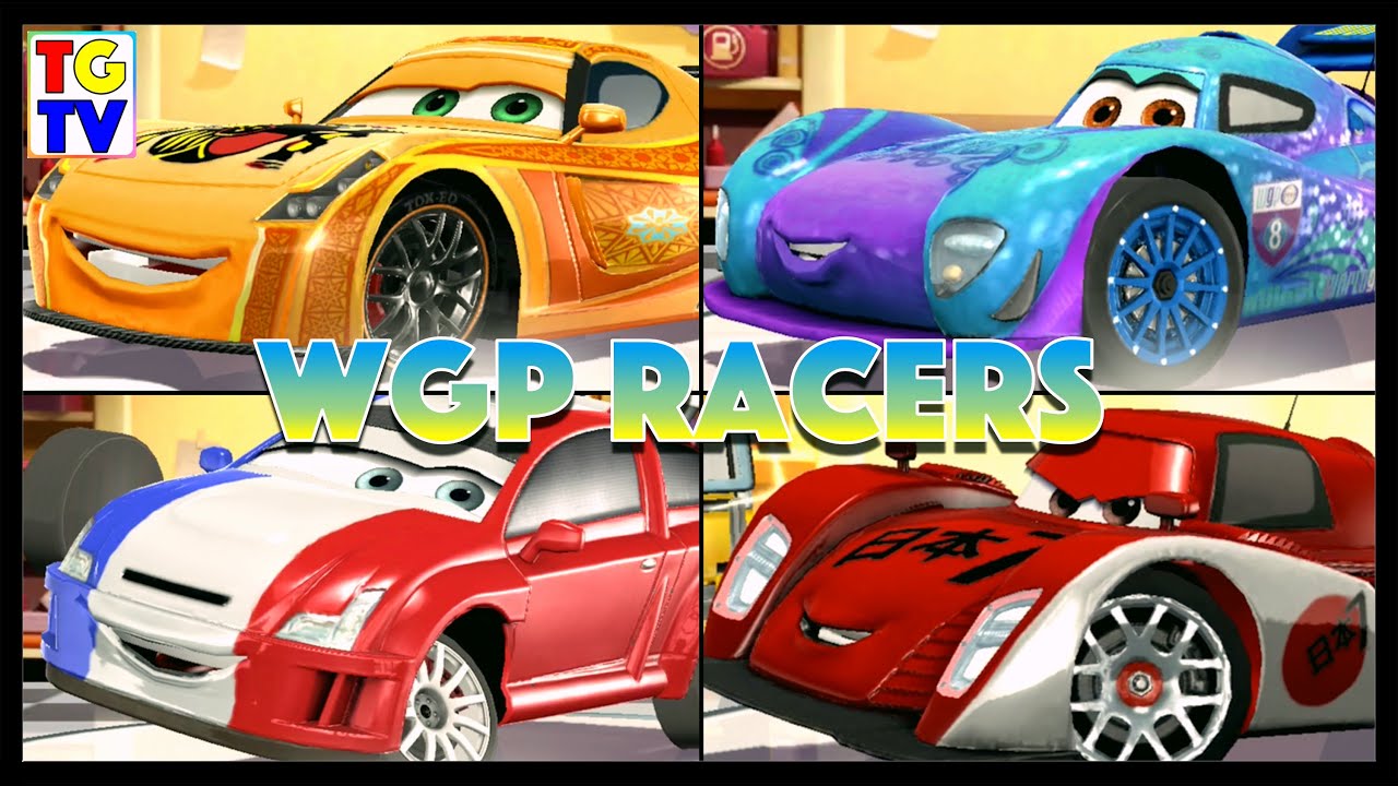 Disney Pixar Cars Fast as Lightning - WGP Racers