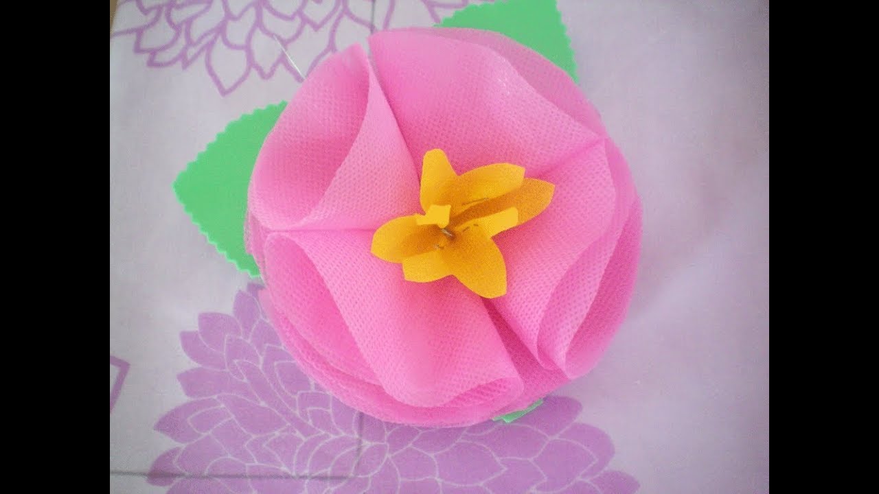 Flor de TNT de gomos