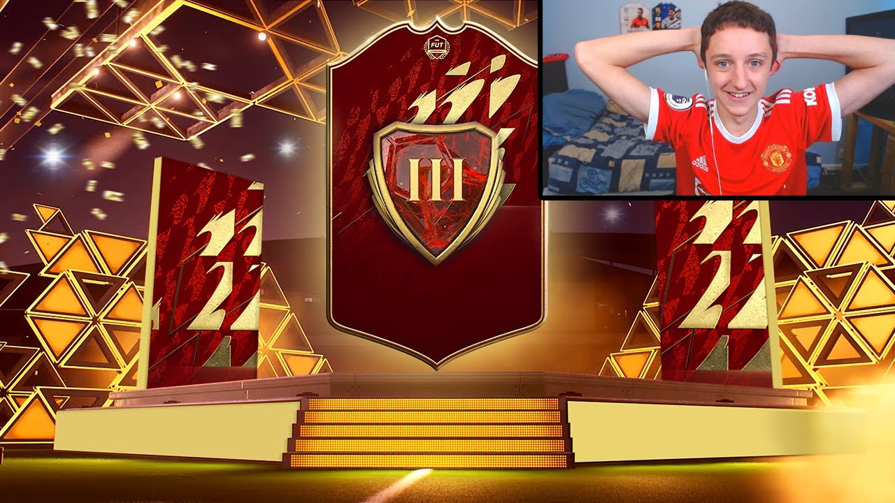I FINALLY OPENED MY RED PLAYER PICKS!! (RANK 3) | FIFA 22 FUT CHAMPIONS REWARDS